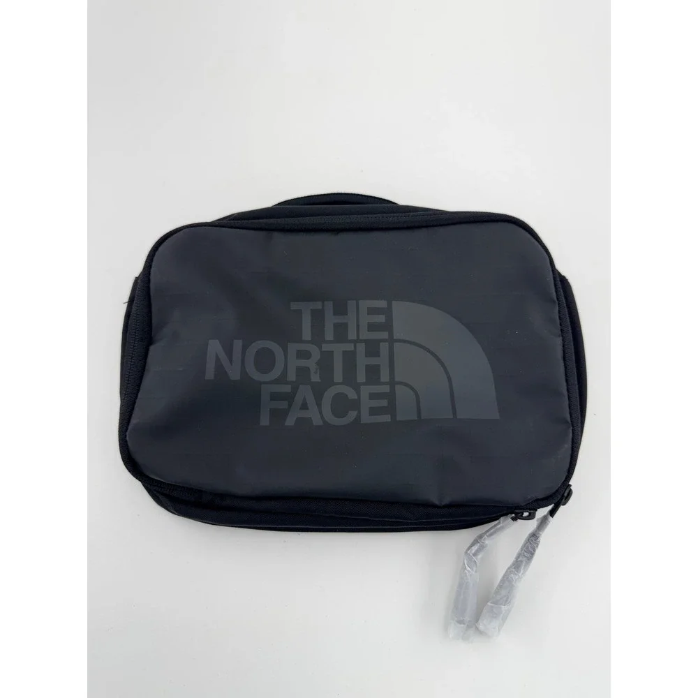 The North Face Base Camp Voyager Toiletry Kit Black NWT Travel Dopp Bag
